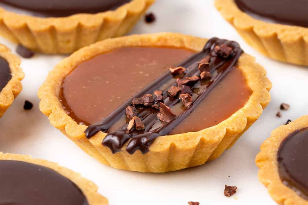 salted caramel tart